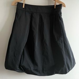 LIDA BADAY POUF BLACK SKIRT W/ POCKETS